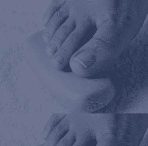 Nail fungus infection affecting toenails and podiatry treatment options